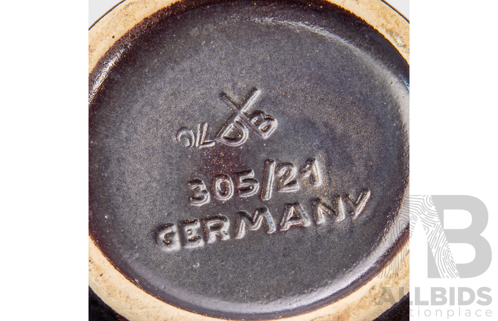 Pair of Matched Vintage Glazed Jugs ByScheurich Keramik