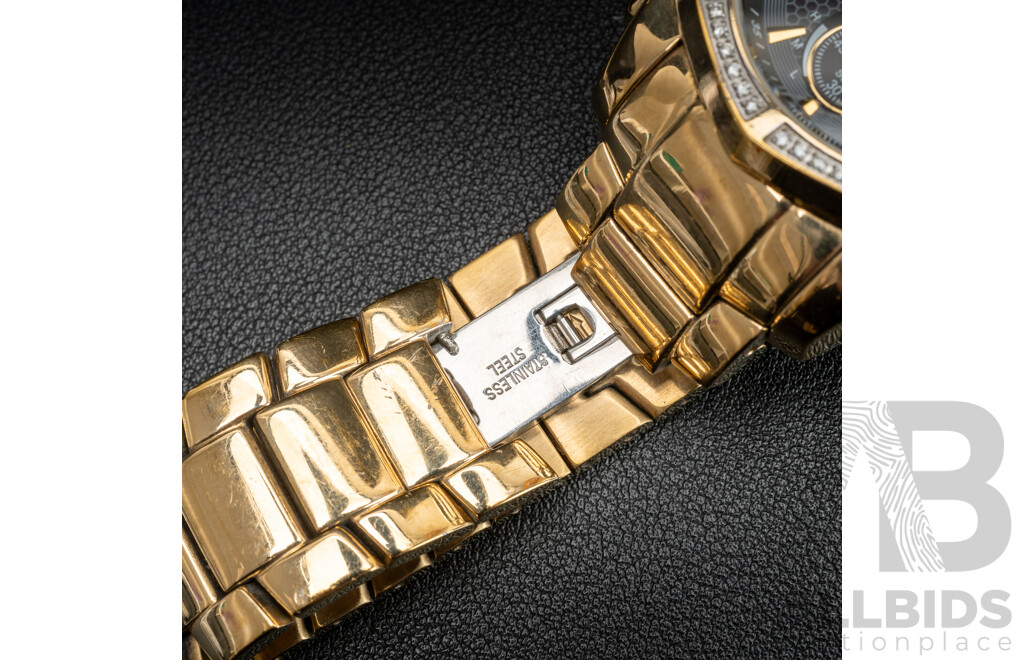 Michael Hill 0.50ct Diamond Set Chronograph Mens Dress Watch, 9750