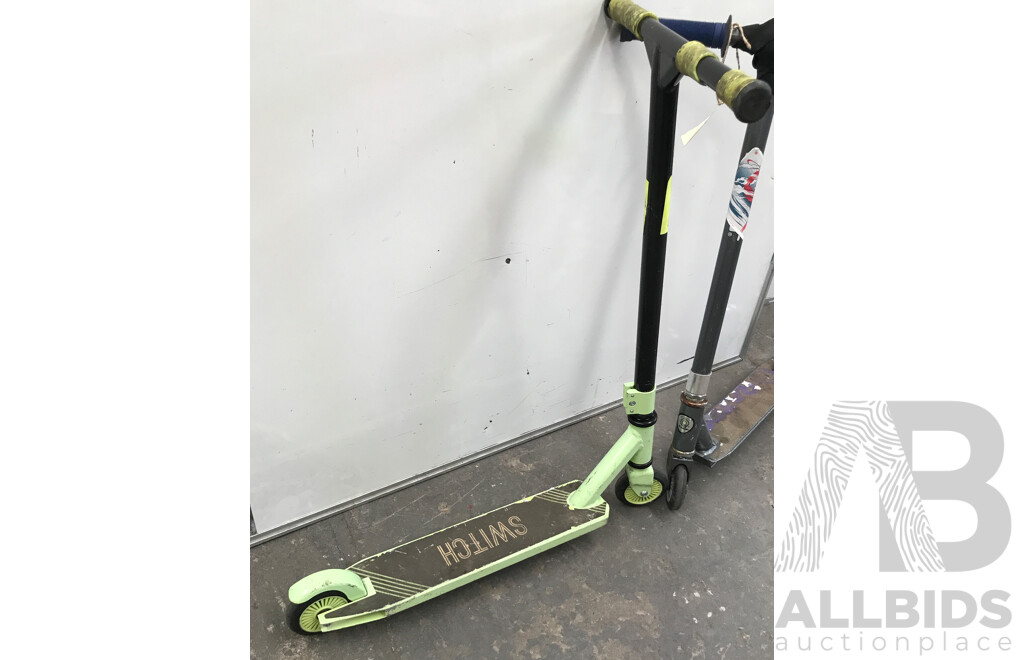 Kids' Scooters - Lot of 2