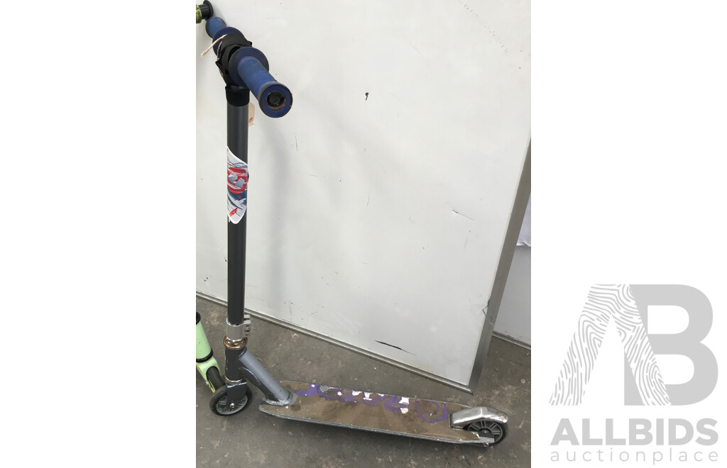 Kids' Scooters - Lot of 2