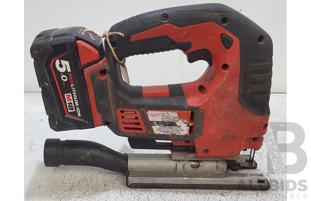 Milwaukee (M18FJS-0) 18V FUEL Brushless D-Handle Jigsaw