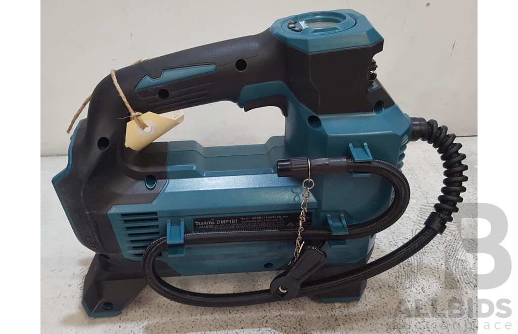 Makita (DMP181) 18V 161psi Inflator