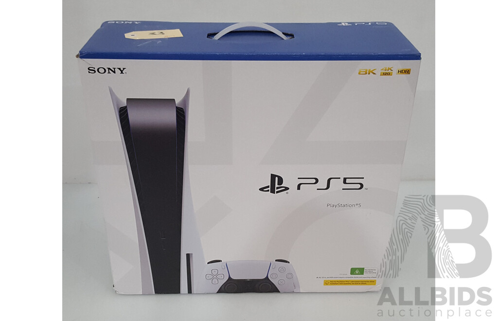 Sony (CFI-1202A) 825GB PlayStation 5 (PS5) Disc Edition *Brand New