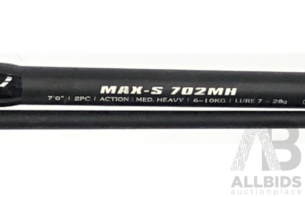 Abu Garcia and Shimano Fishing Rods - Lot of Three - New