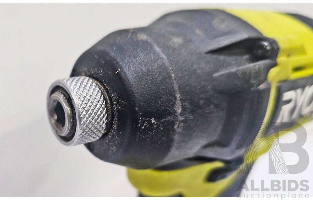 Ryobi (RID18C) One Plus HP Compact Brushless Impact Driver Tool