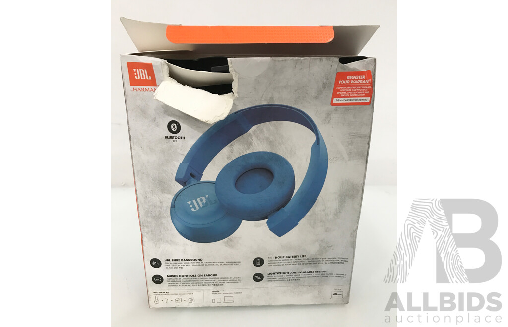 JBL by Harman on Ear Headphones with Foldable Design