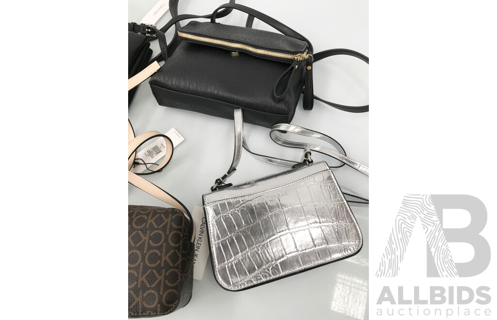 Assorted Calvin Klein Handbags - Lot of 7