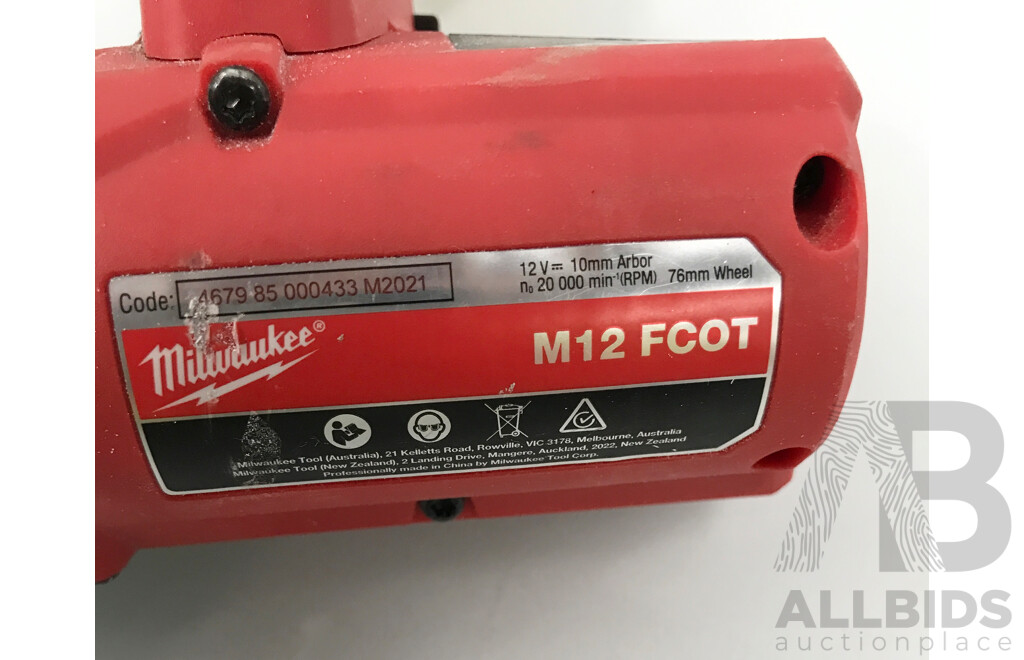 Milwaukee M12 Fuel 3 Inch Compact Cut Off Tool