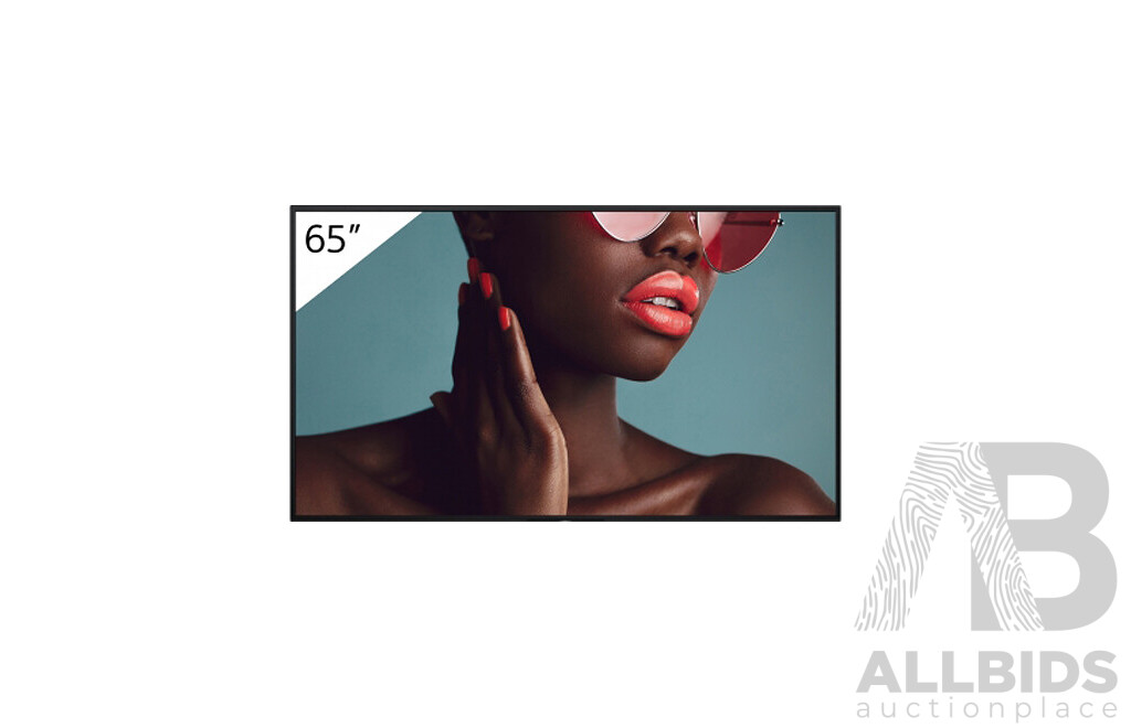 Sony (FW65BZ40L) 65'' UHD 4K HDR Commercial Panel - ORP $2,999 - Brand New