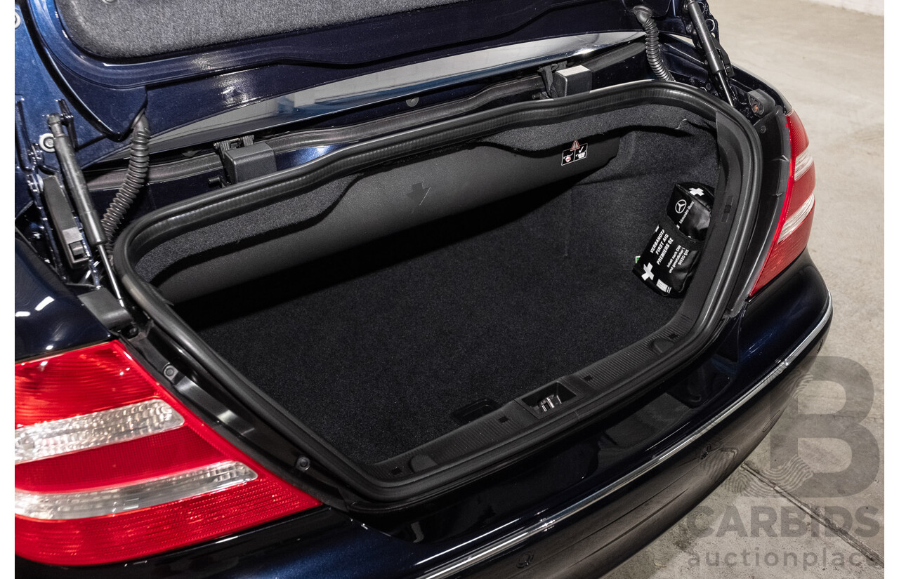 3/2004 Mercedes-Benz Clk320 Avantgarde A209 2d Cabriolet Tanzanite Blue Metallic V6 3.2L