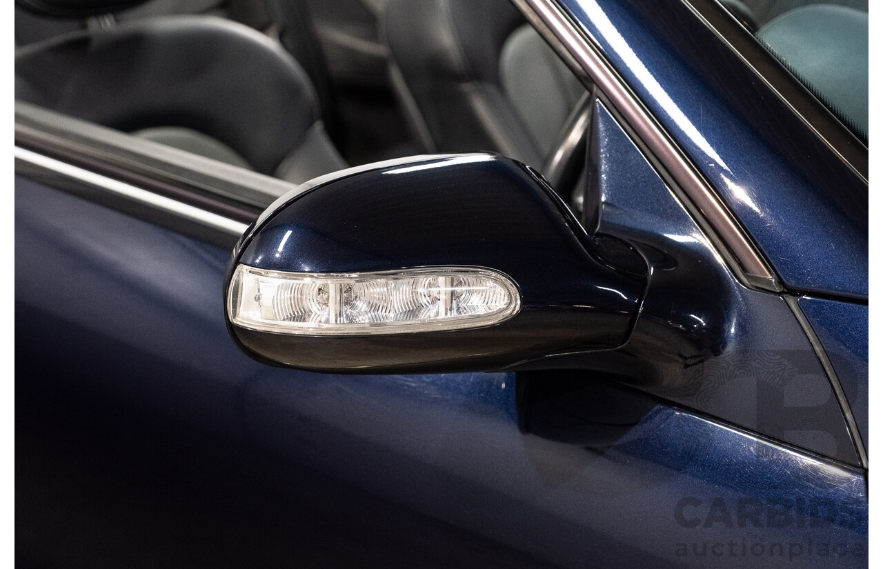 3/2004 Mercedes-Benz Clk320 Avantgarde A209 2d Cabriolet Tanzanite Blue Metallic V6 3.2L