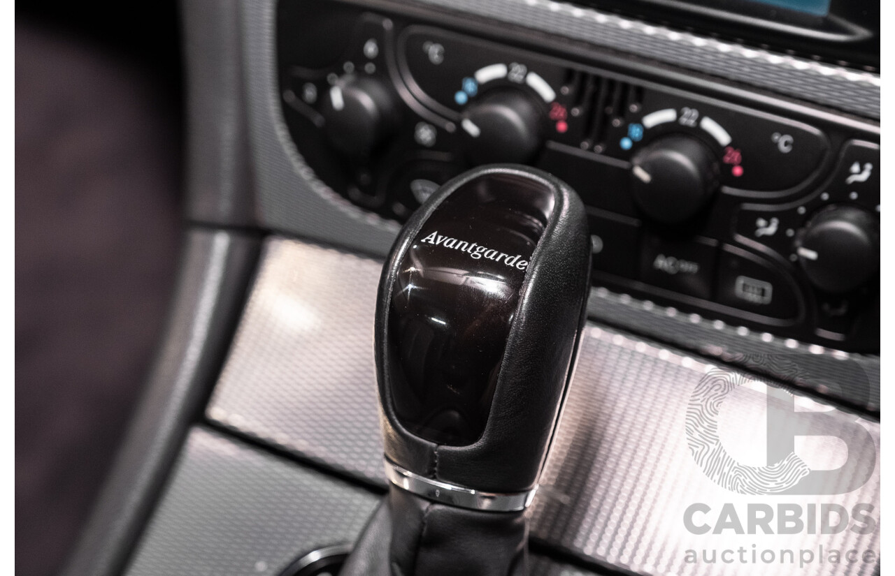 3/2004 Mercedes-Benz Clk320 Avantgarde A209 2d Cabriolet Tanzanite Blue Metallic V6 3.2L