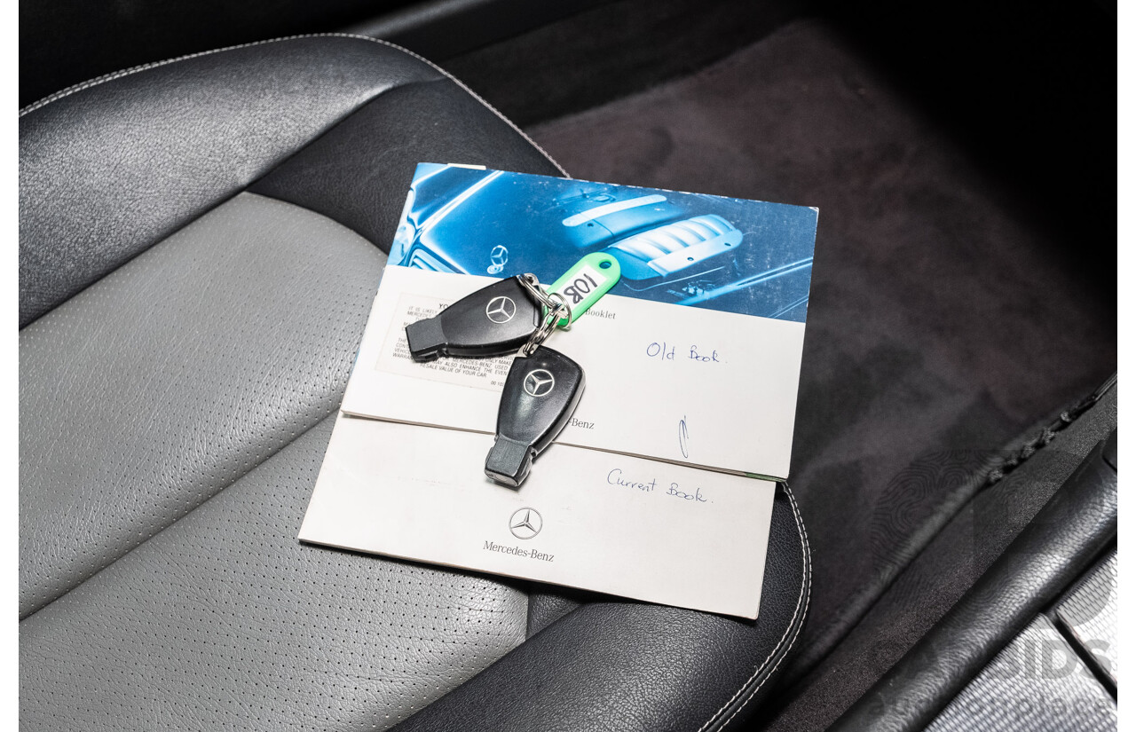 3/2004 Mercedes-Benz Clk320 Avantgarde A209 2d Cabriolet Tanzanite Blue Metallic V6 3.2L