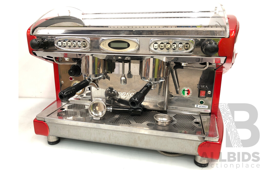 BFC Lira Two Group Head Espresso Coffee Machine