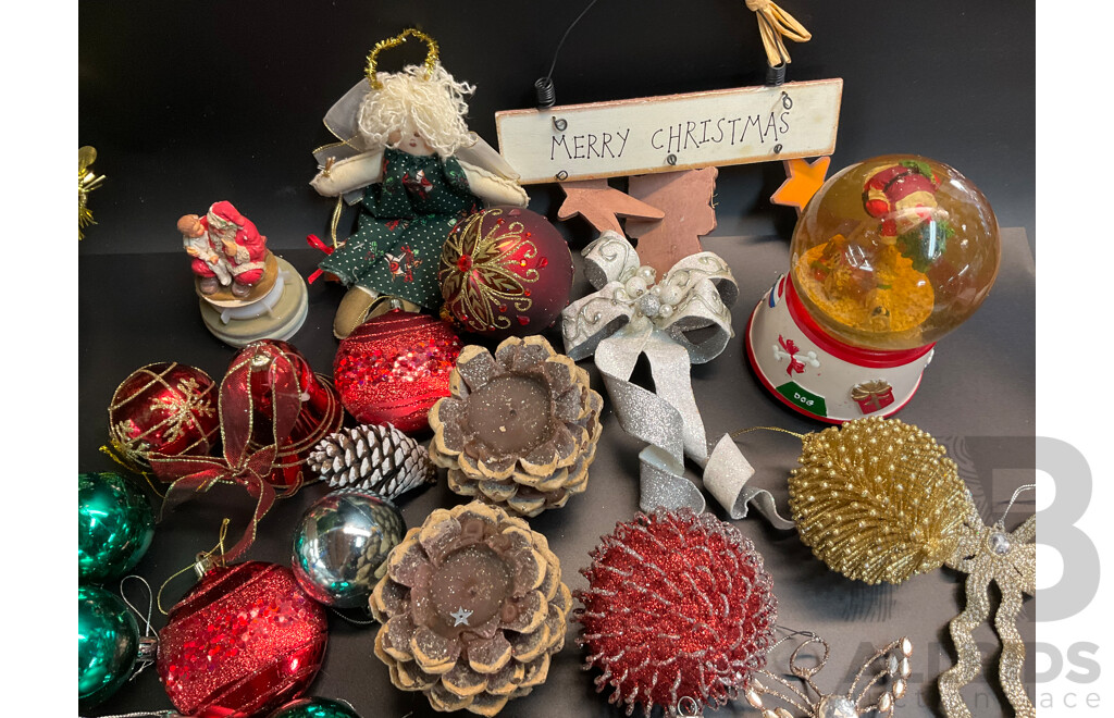 Massive Lot of Christmas Related Items