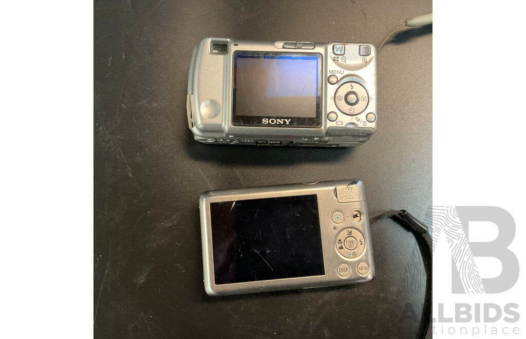 Spare or Repair - Assorted Camera with Bag and Accessories