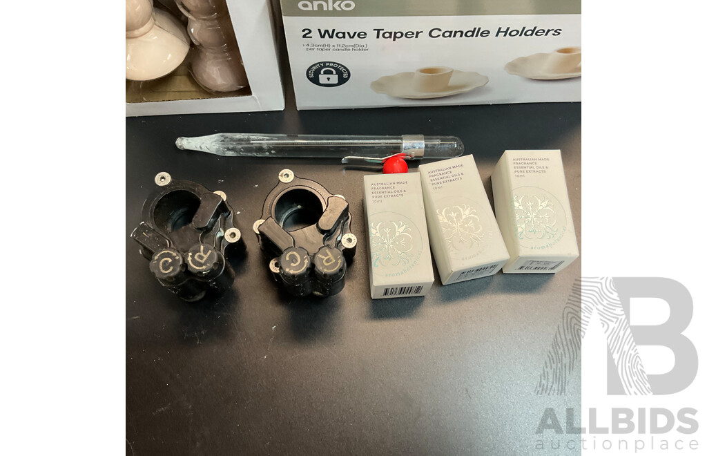 Massive Lot - Candle Related Supplies and Products