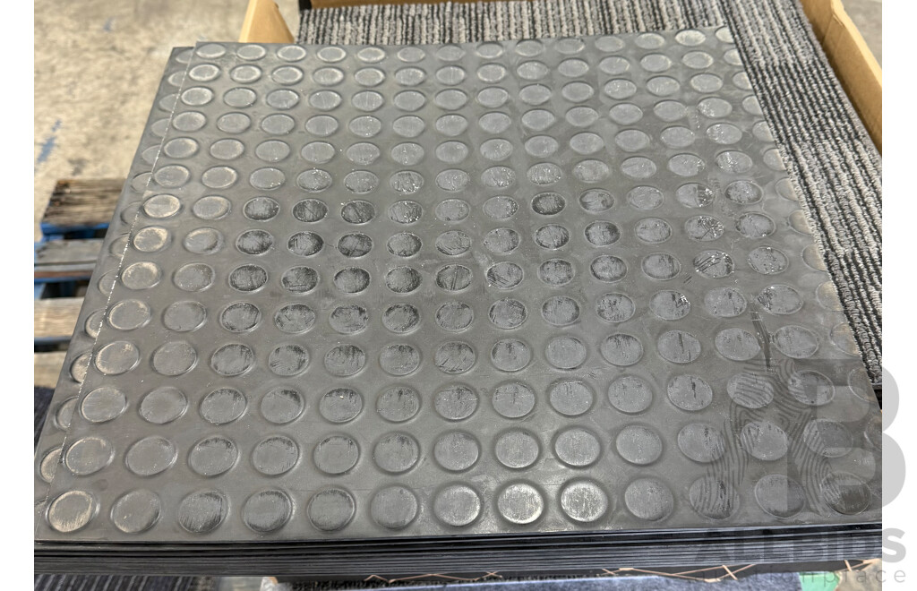 Mixed Lot - Assorted Used and Unused Carpet Tiles