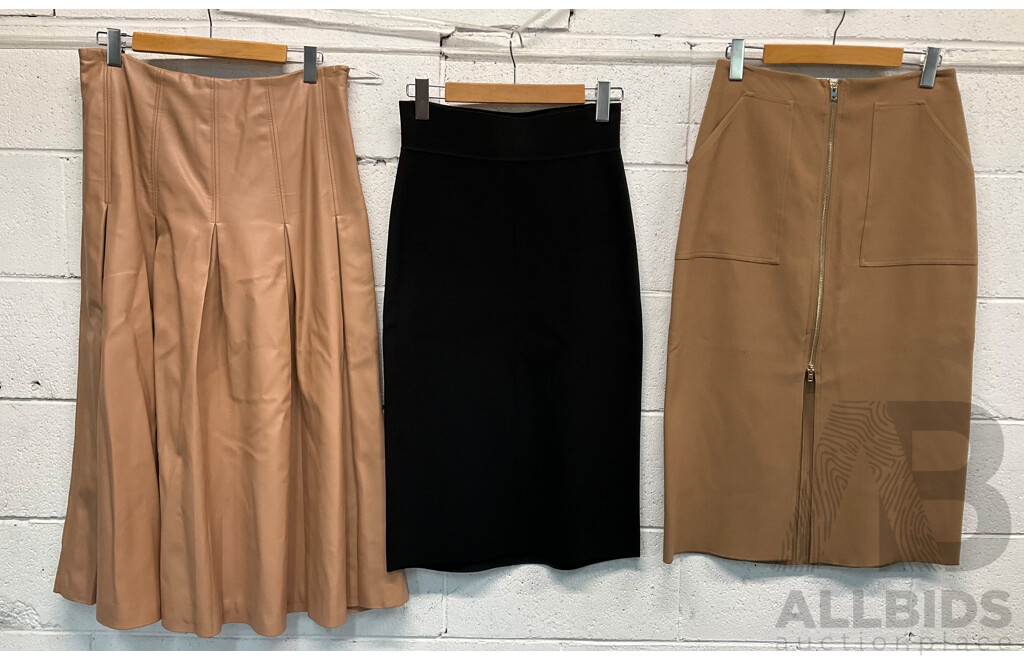 Assorted Women's Clothing, Including COUNTRY ROAD, WITHCHERY, ZARA and DECJUBA - Lot of 10