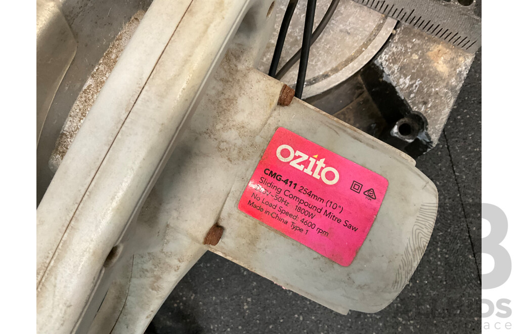 Assorted Power Tools, Including RYOBI and OZITO - Lot of 5