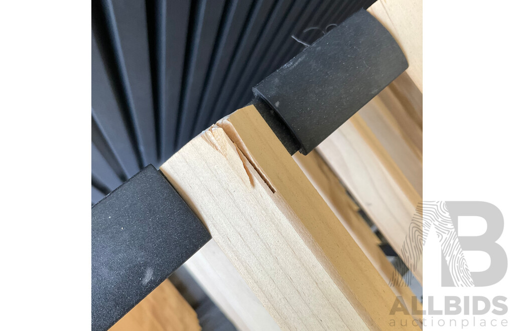 2 X 100 Bottles Wood Wine Racks