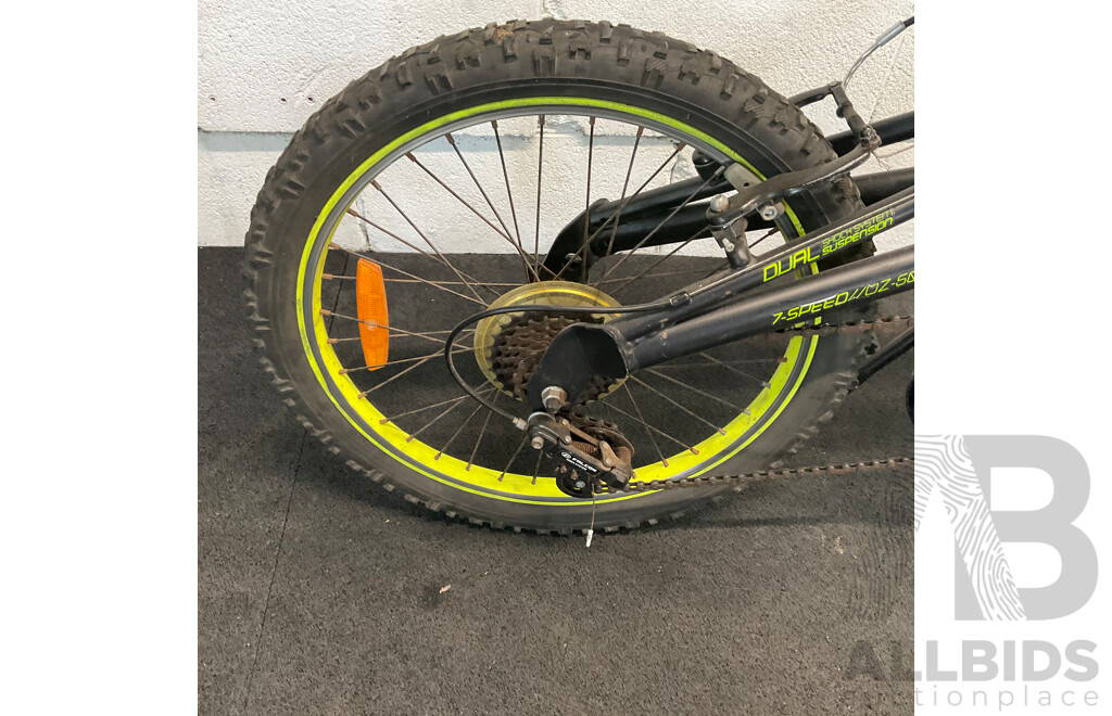 TRAX Dirt Burner Dual Suspension Bike