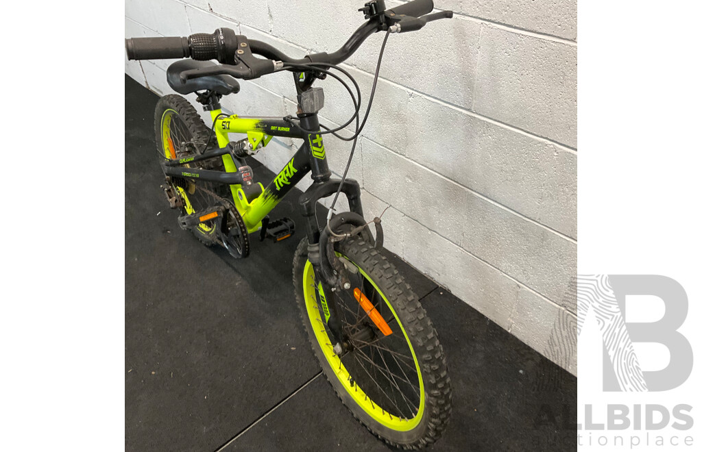 TRAX Dirt Burner Dual Suspension Bike