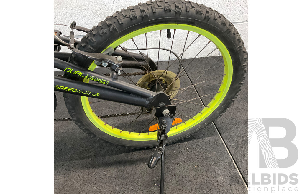 TRAX Dirt Burner Dual Suspension Bike