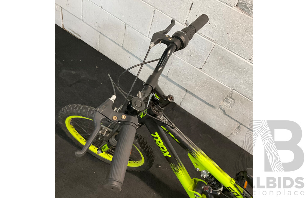 TRAX Dirt Burner Dual Suspension Bike