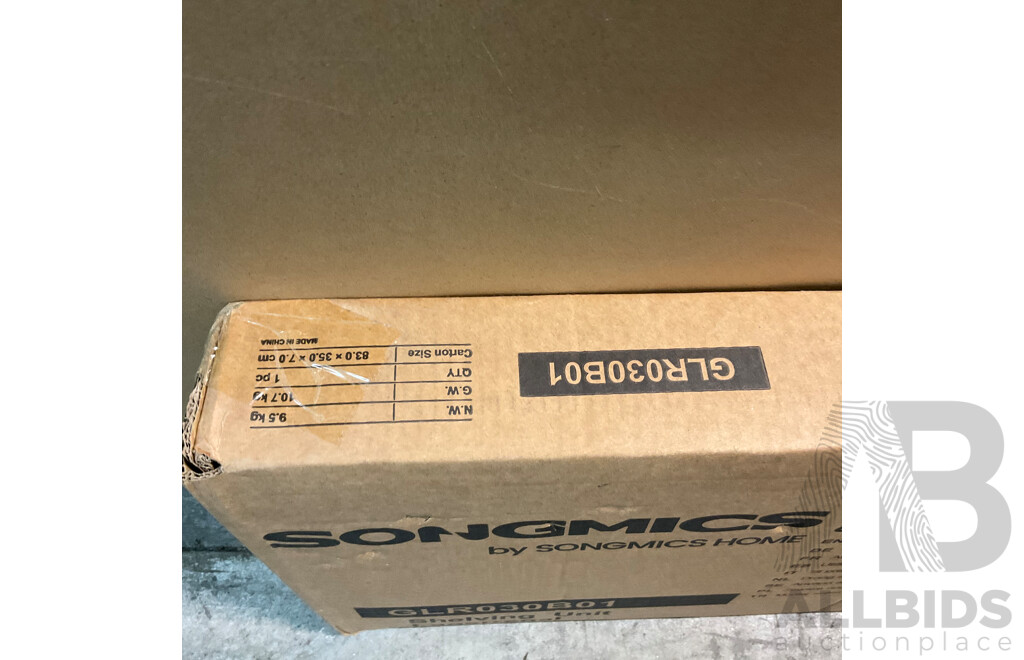 Songmics GLR030B01 Shelving Unit  30 X 75 X 150 cm