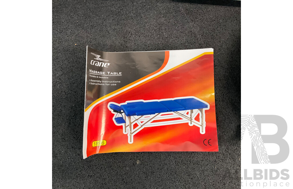 Crane Massage Table with Carry Bag