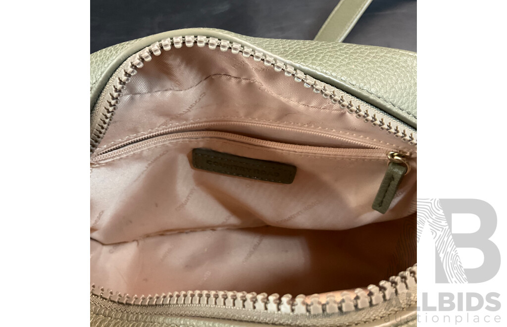 Country Road Green Crossbody Bag & MIMCO Pouch & Rayban W0366 Sunglasses
