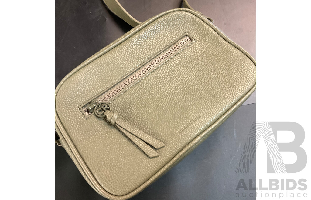 Country Road Green Crossbody Bag & MIMCO Pouch & Rayban W0366 Sunglasses