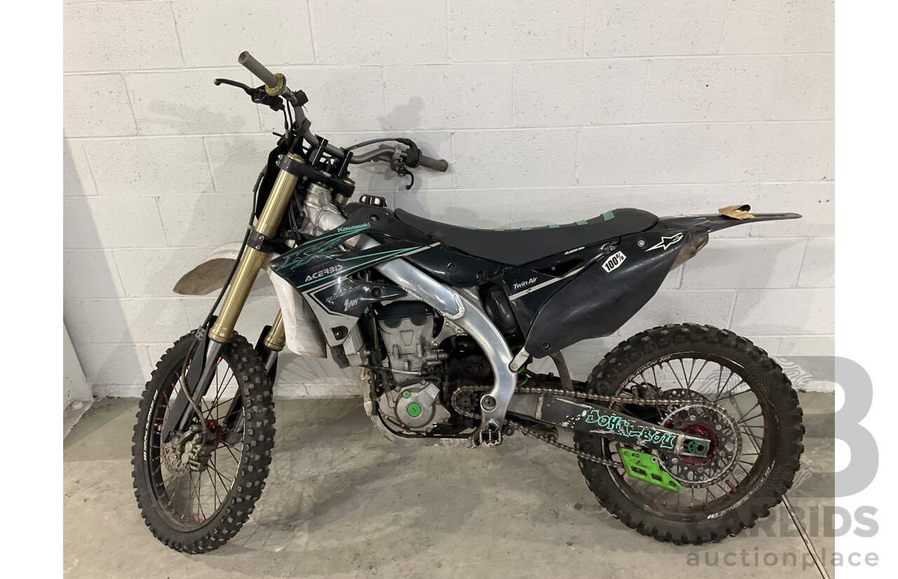 2015 Kawasaki Kx450f  Dirt Bike