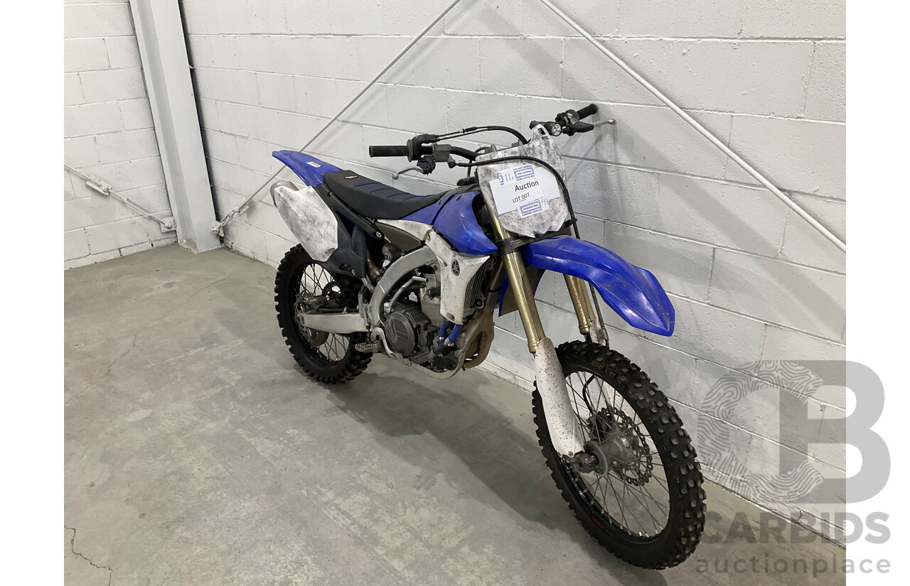 2012 Yamaha YZ450  Dirt Bike