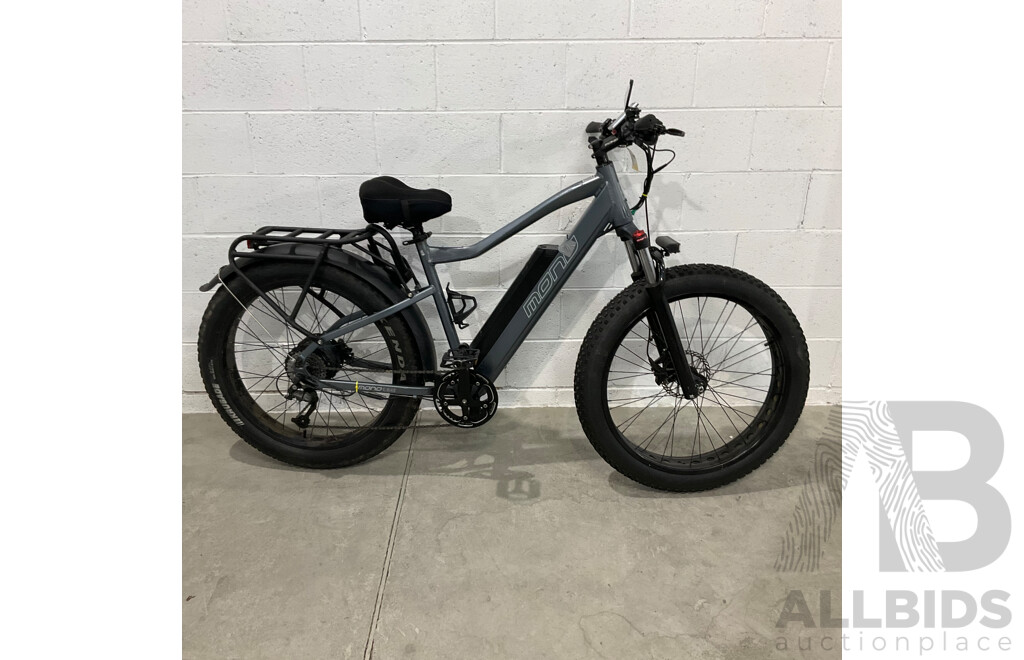 Sunmono E-Mono E-bike - Grey - Fat Tyre