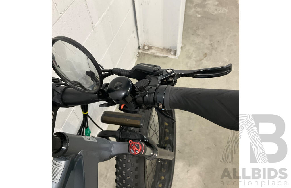Sunmono E-Mono E-bike - Grey - Fat Tyre