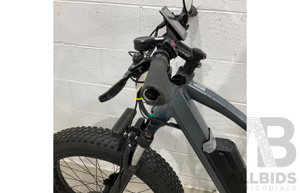 Sunmono E-Mono E-bike - Grey - Fat Tyre