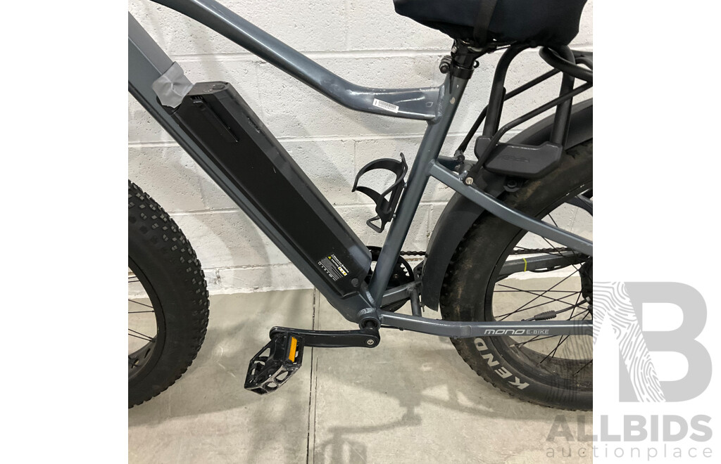 Sunmono E-Mono E-bike - Grey - Fat Tyre