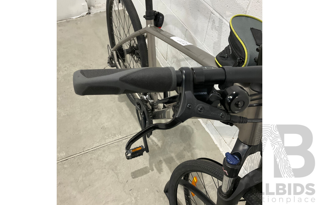 TREK Dual Sport Road Bike - Size L - Silver