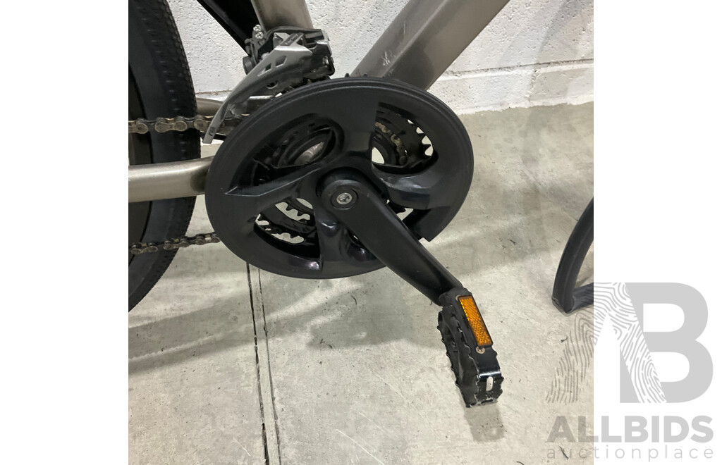 TREK Dual Sport Road Bike - Size L - Silver