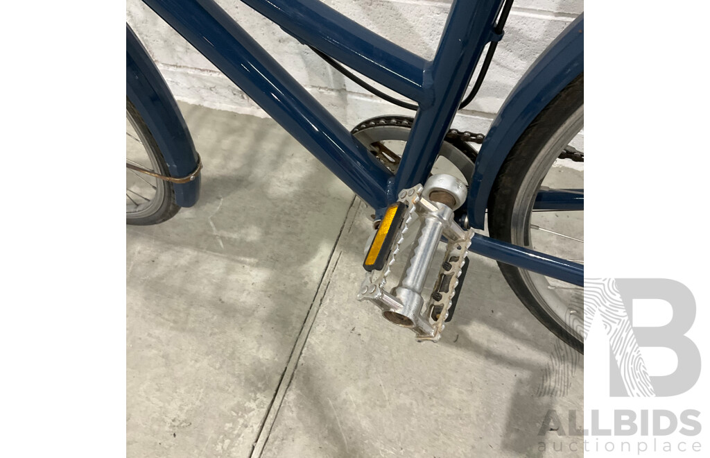 Vintage Blue Ladies Bike