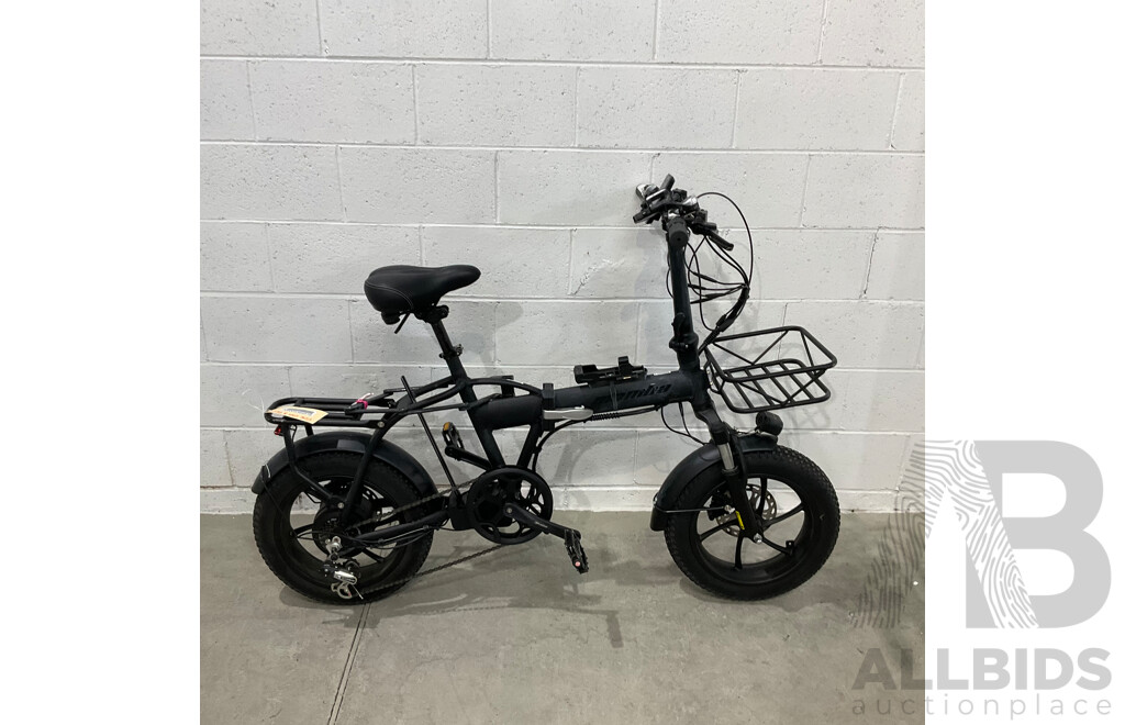 Mamba Foldable E-bike - Black