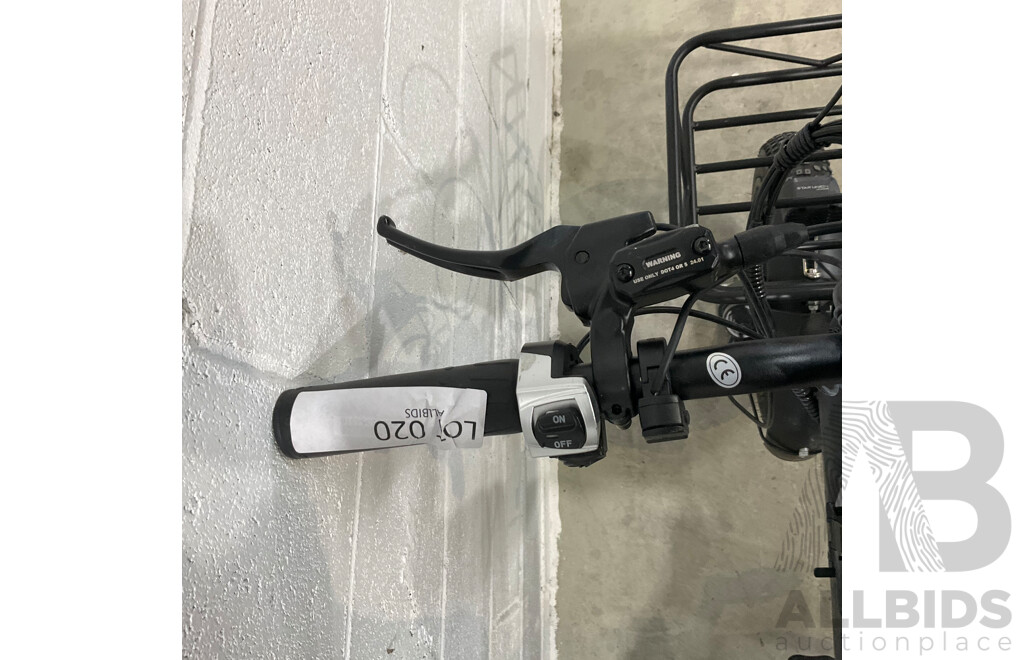 Mamba Foldable E-bike - Black