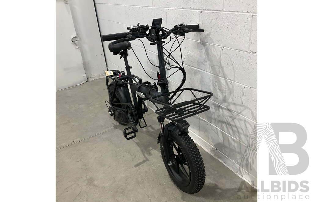 Mamba Foldable E-bike - Black