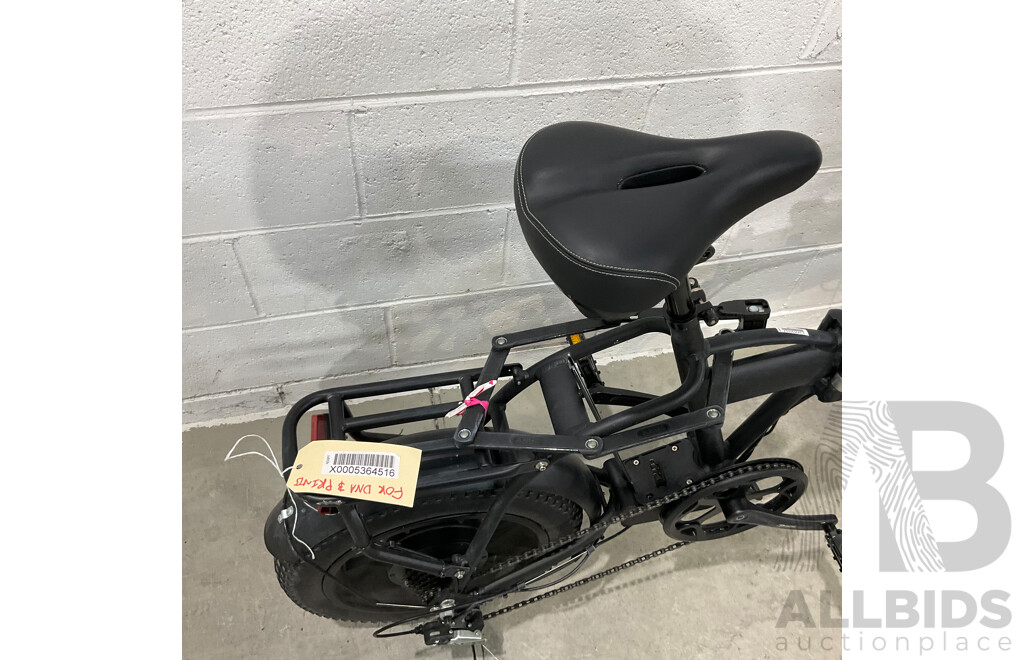 Mamba Foldable E-bike - Black