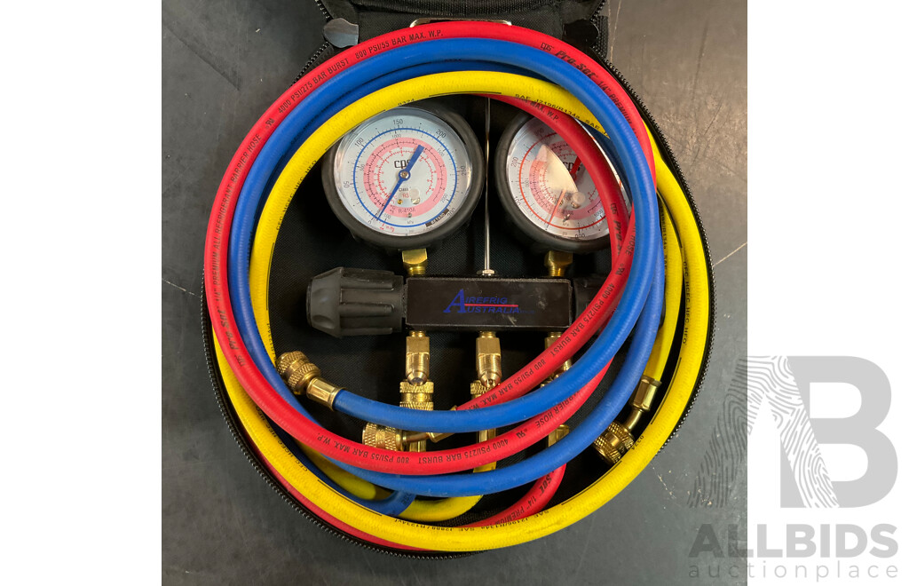 Airefrig Australla CPS Pro-set Valve Manifold