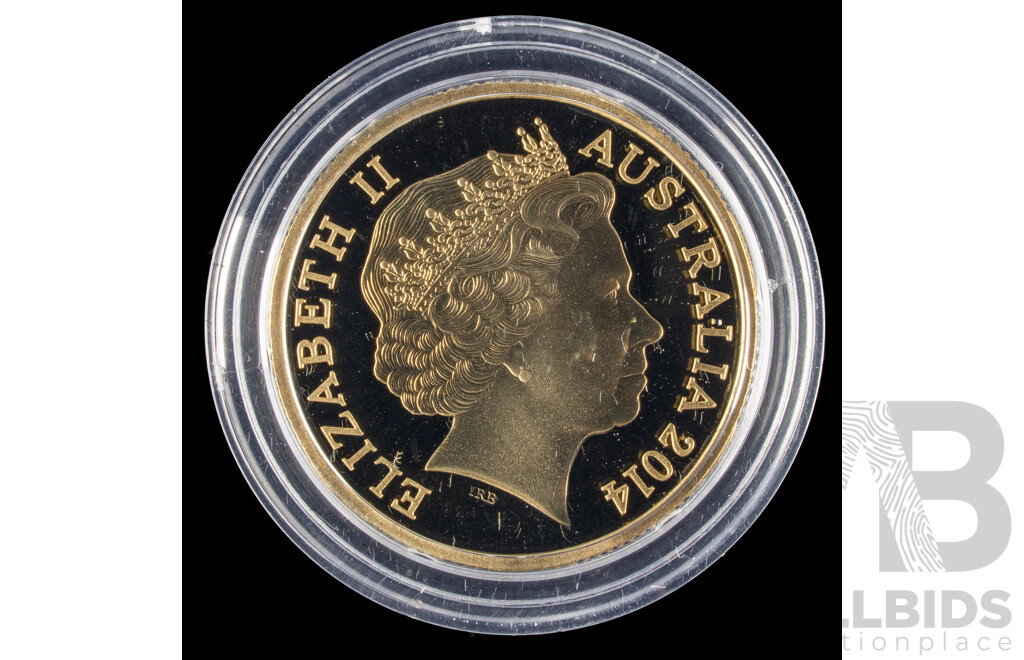 2014 World Money Fair PROOF $1 coin, only 2014 minted.