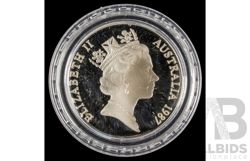 Australian 1987 Proof silver $10 coin. NSW.