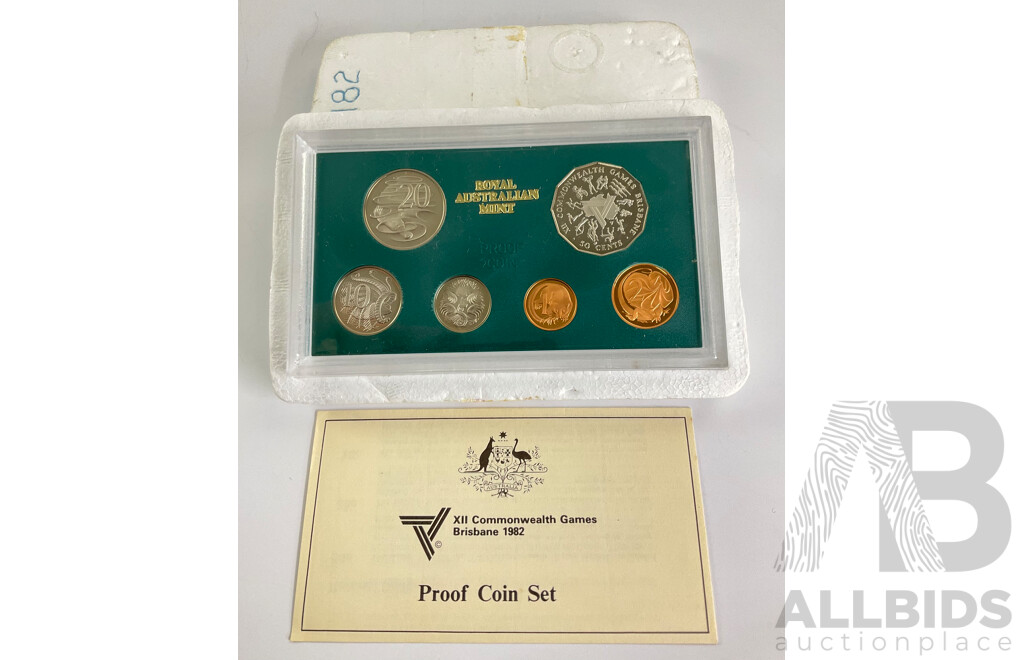 Australian 1982 Six Coin Proof Set